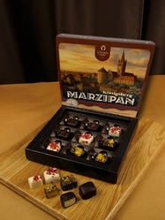 Марципановые конфеты ассорти "Королевский замок", SCHAAKEN DORF, 130 гр