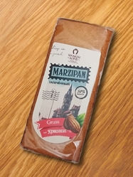Марципановая плитка запеченная, 80 гр