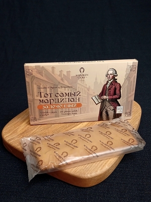 Марципановая плитка запеченная "КАНТ", 90 гр