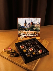 Марципановые конфеты ассорти "Королевский замок", 130 гр