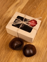 Шоколадные конфеты "Трюфель в молочном шоколаде", 100 гр