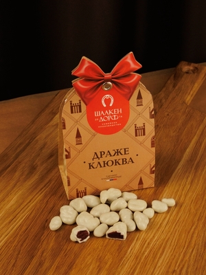 Драже "Клюква в белом шоколаде", 150 гр