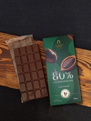 Шоколад горький 80%, ГОСТ, 100 гр
